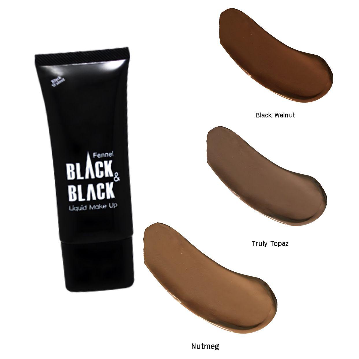 Fond de teint liquide black & black