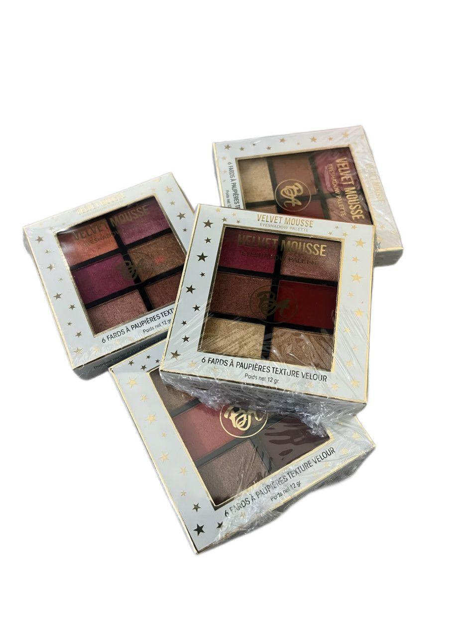 Velvet Mousse Eyeshadow Palette 6 Couleurs