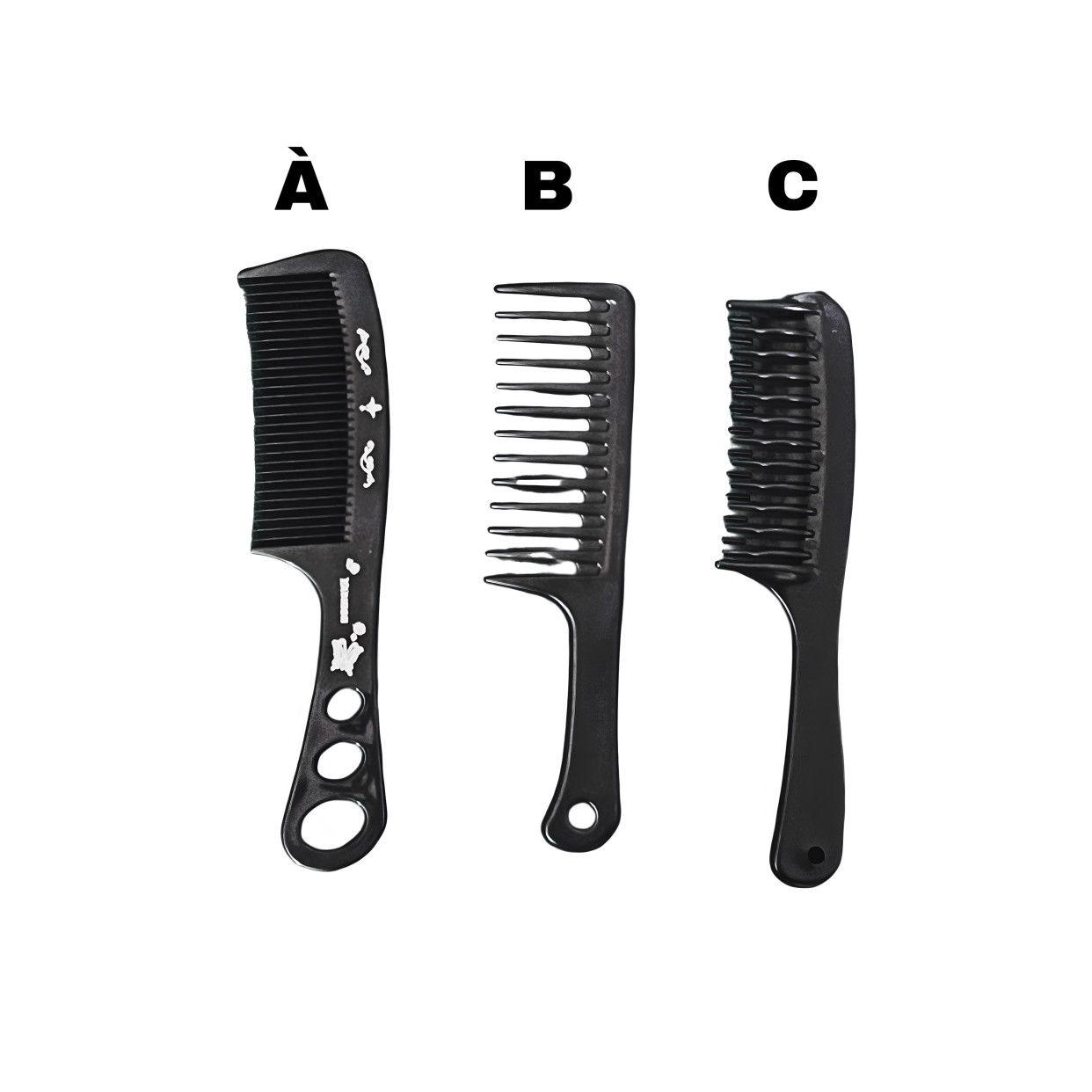 Brosse Cheveux Noire Professionnelle