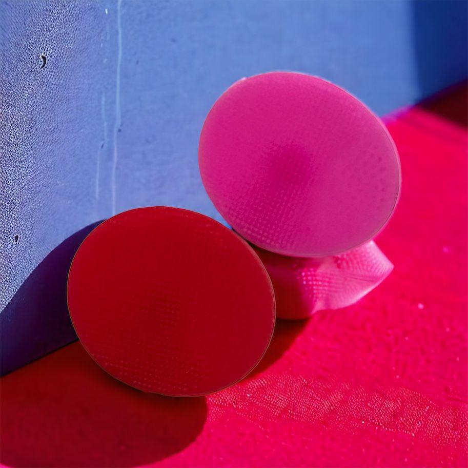 Éponge silicone nettoyage visage une pièce