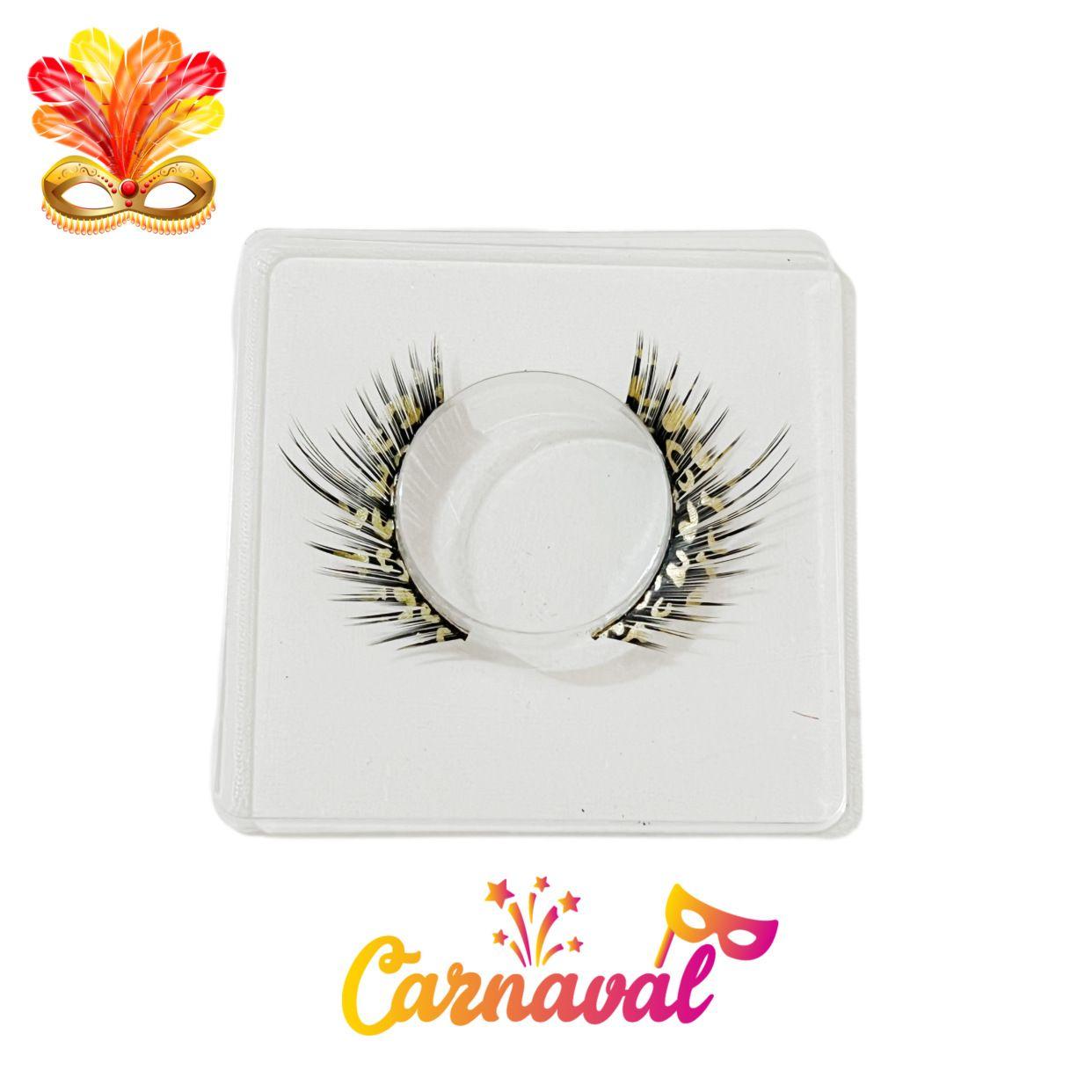 Faux-cils CarnevaSparkle tigrés