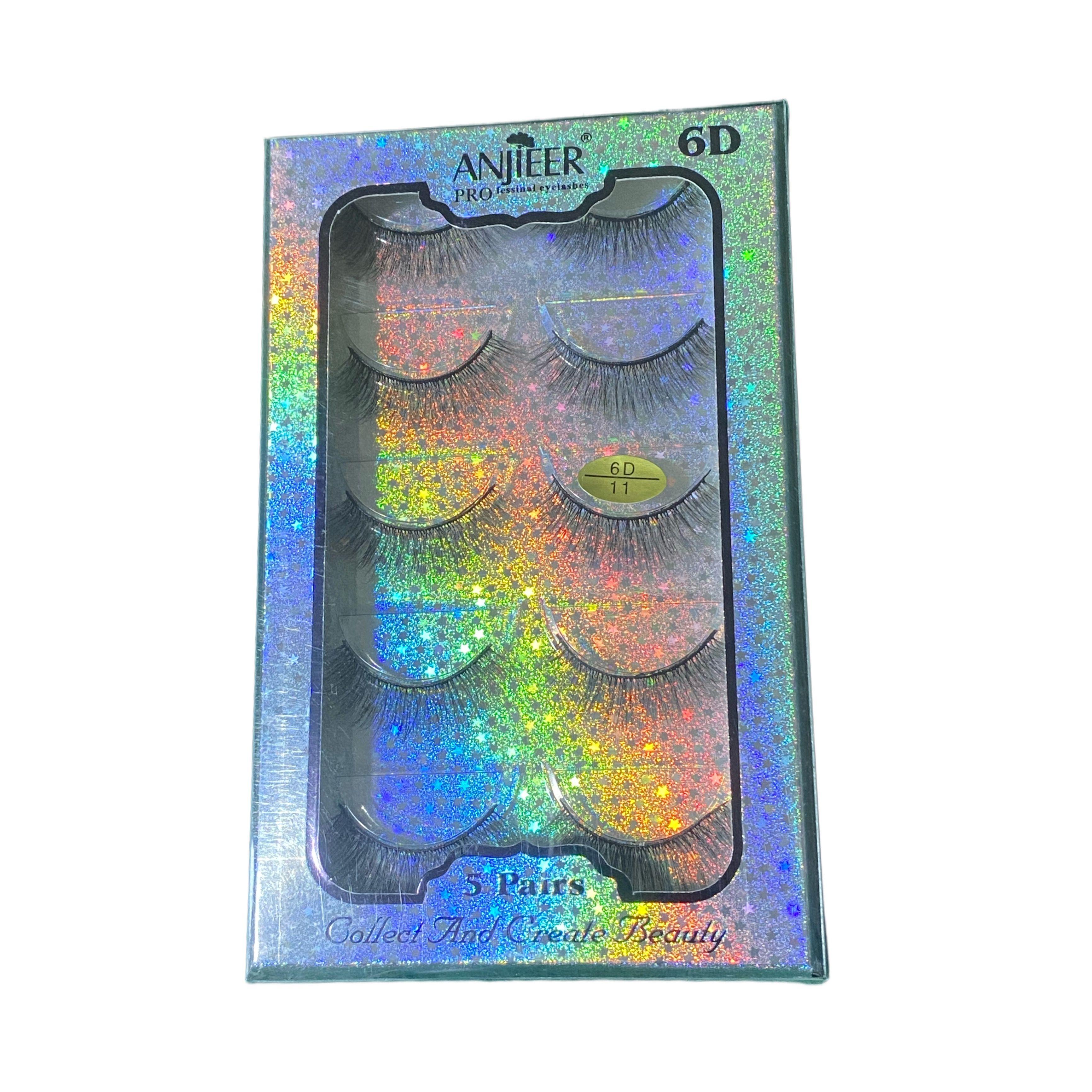 Faux-cils 6D très bonne qualité 5en1