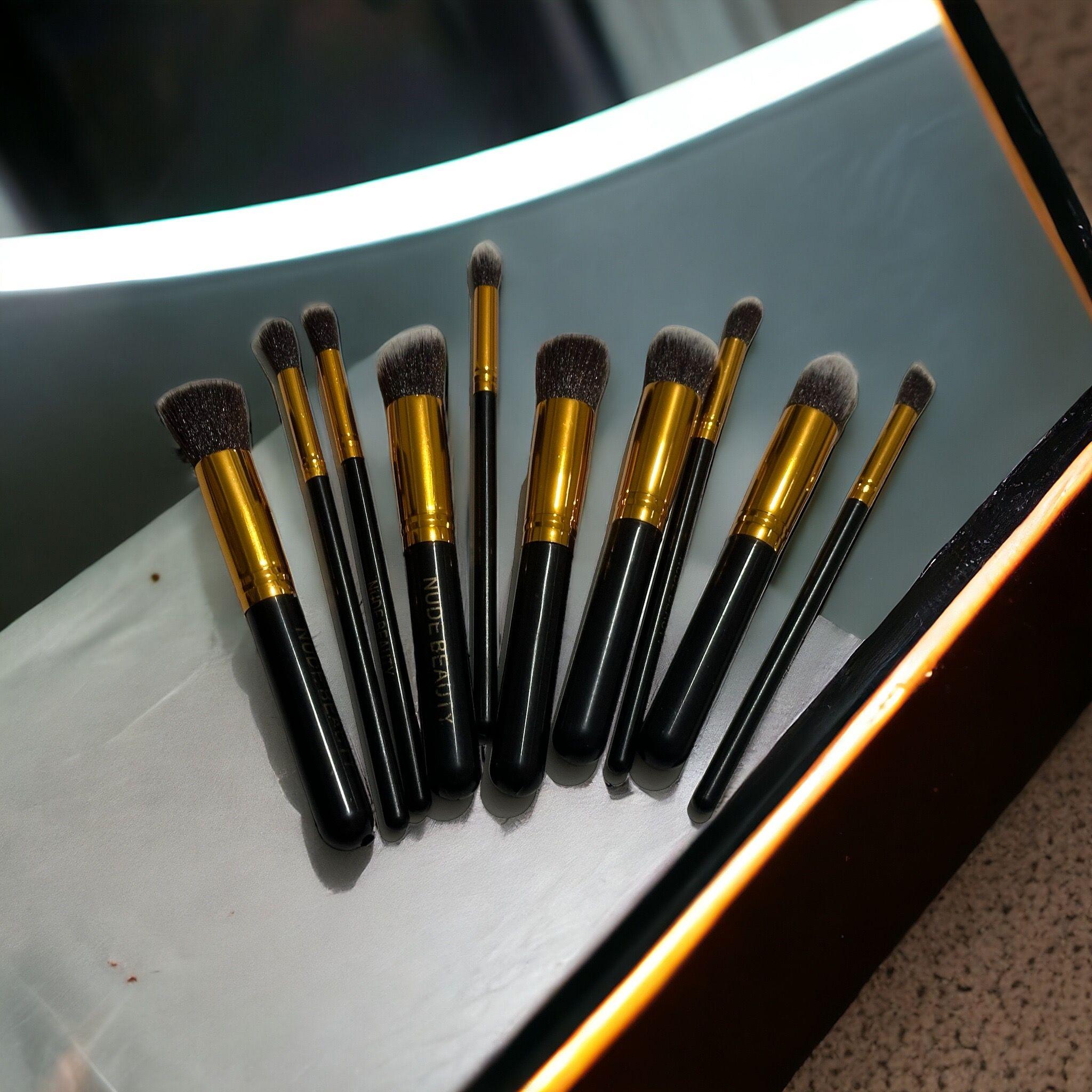 Set de 10 pinceaux professionnels