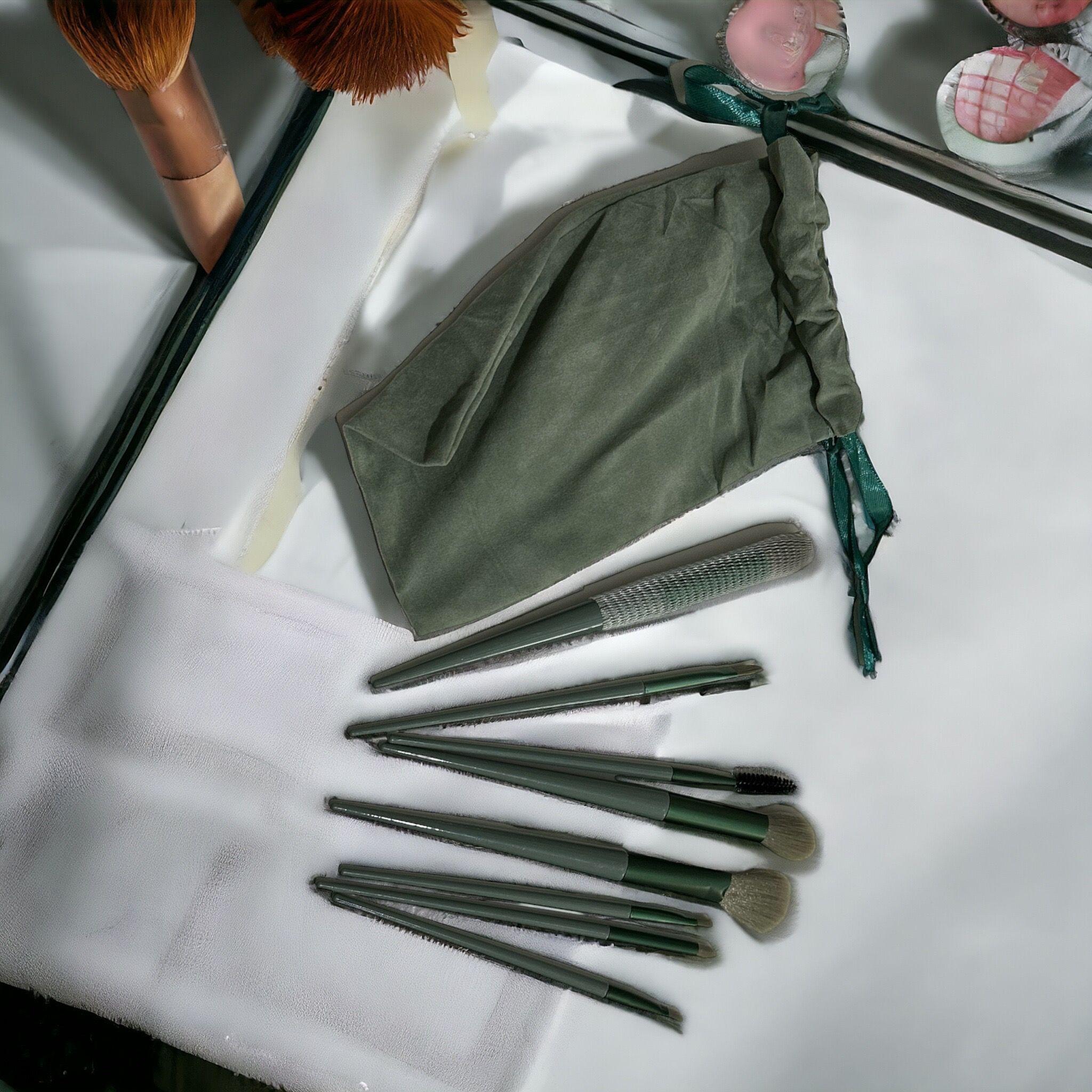 Set de 8 pièces pinceaux de maquillage premium