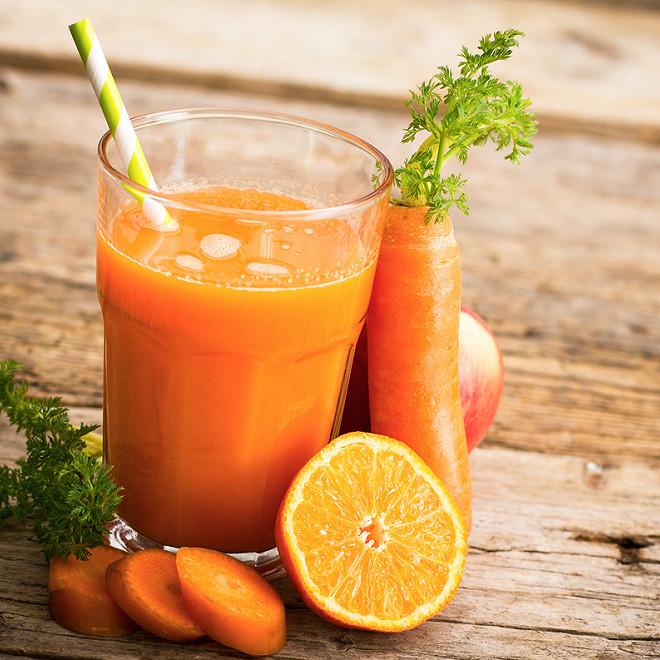 Jus De Carottes A L'orange