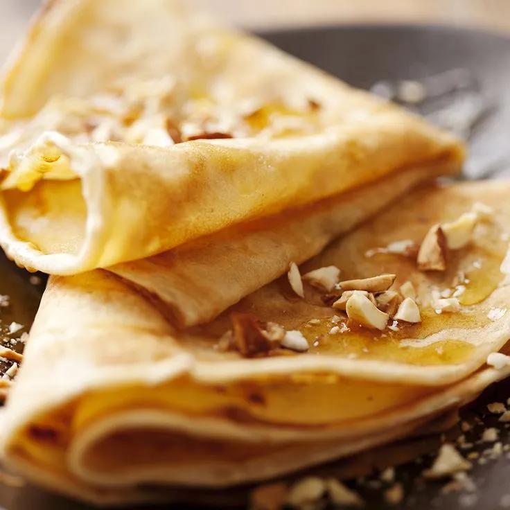 Crêpe Miel Amandes