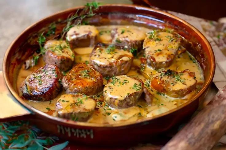 Plat Filet à la Crème