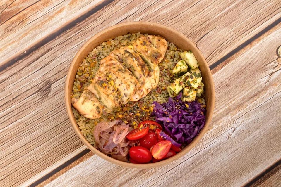 Salade Borghel au poulet fermier grillé
