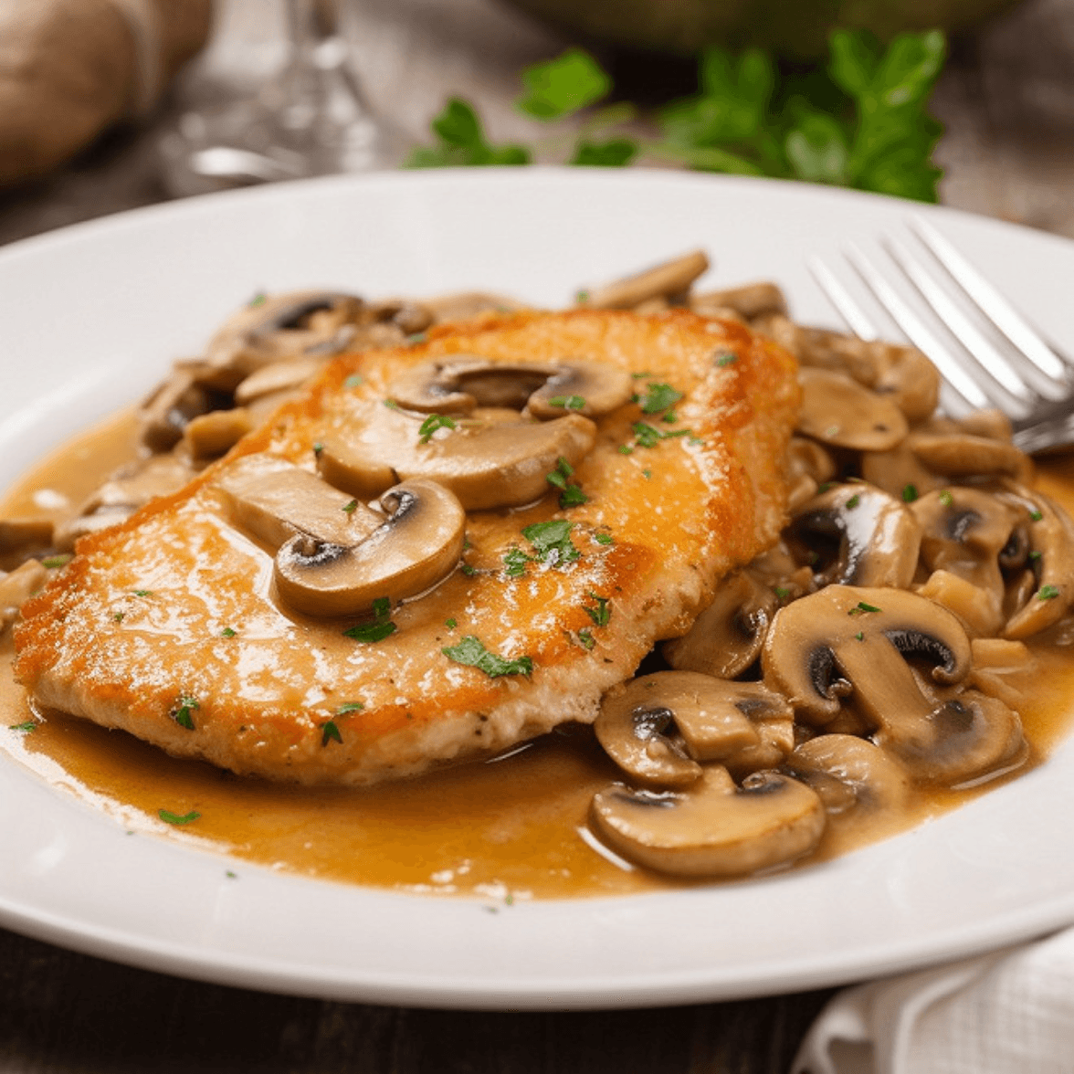 Escalope à la Crème