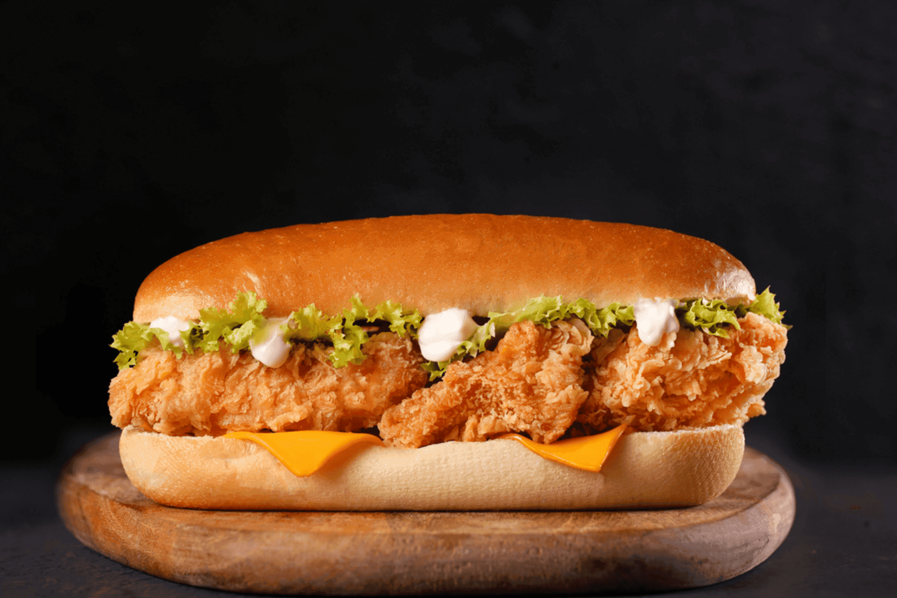 Sandwich Poulet Pané