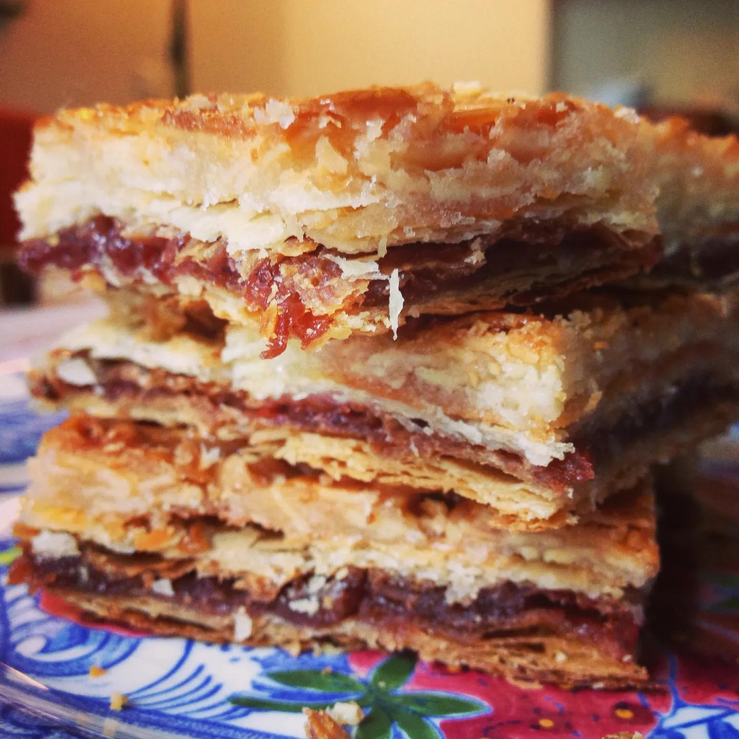 Feuilleté au Amandes