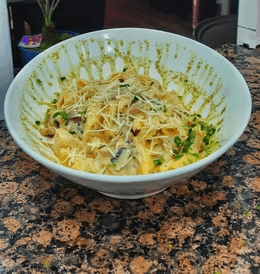 Penne Poulet Champignons