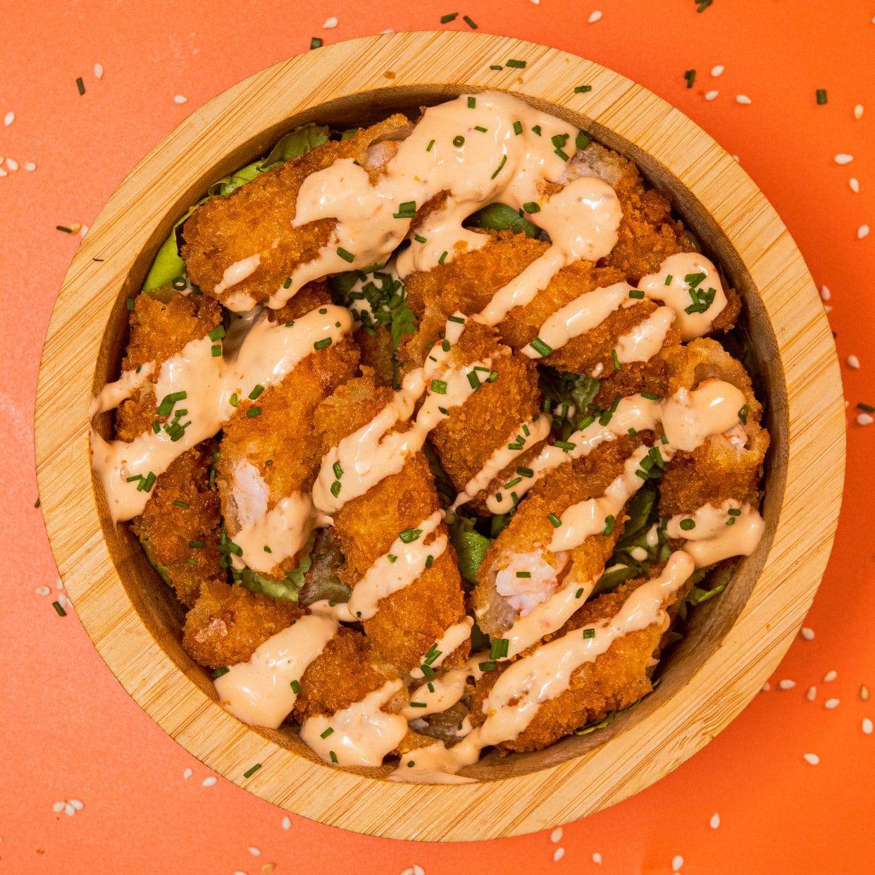 Crevettes Panées Épicée