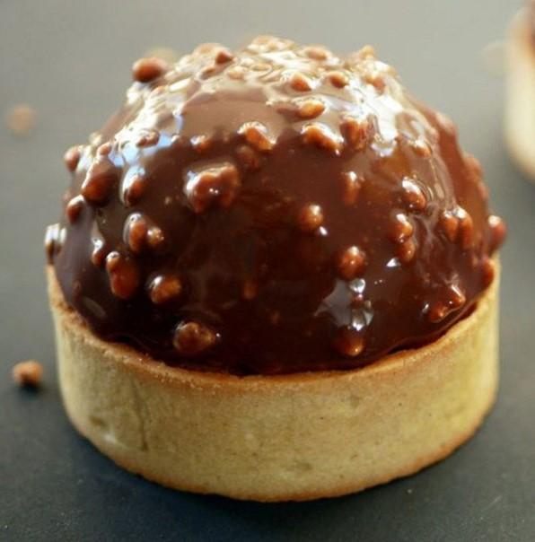 Tartelette Dôme au Chocolat