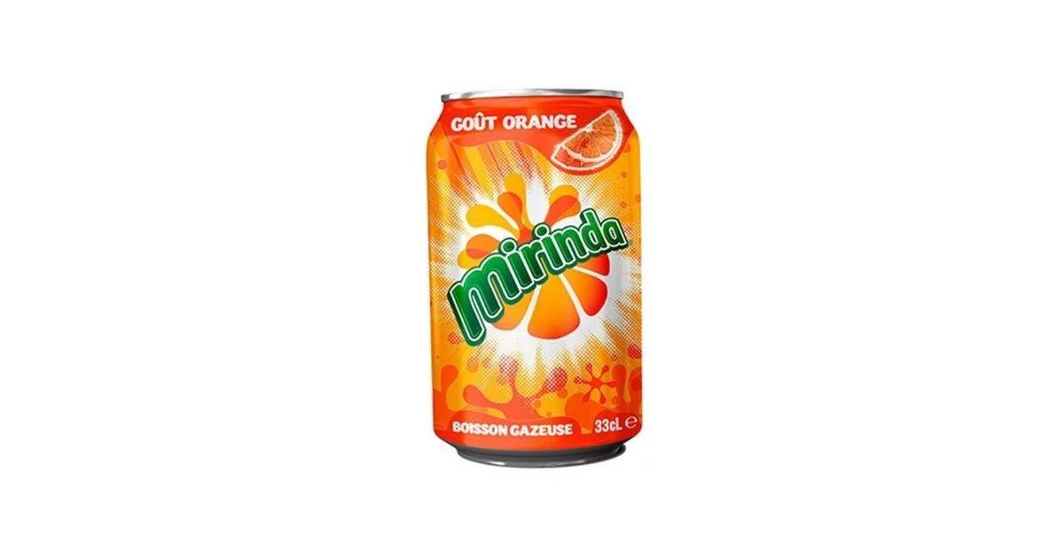 Mirinda Orange Canette 33cl
