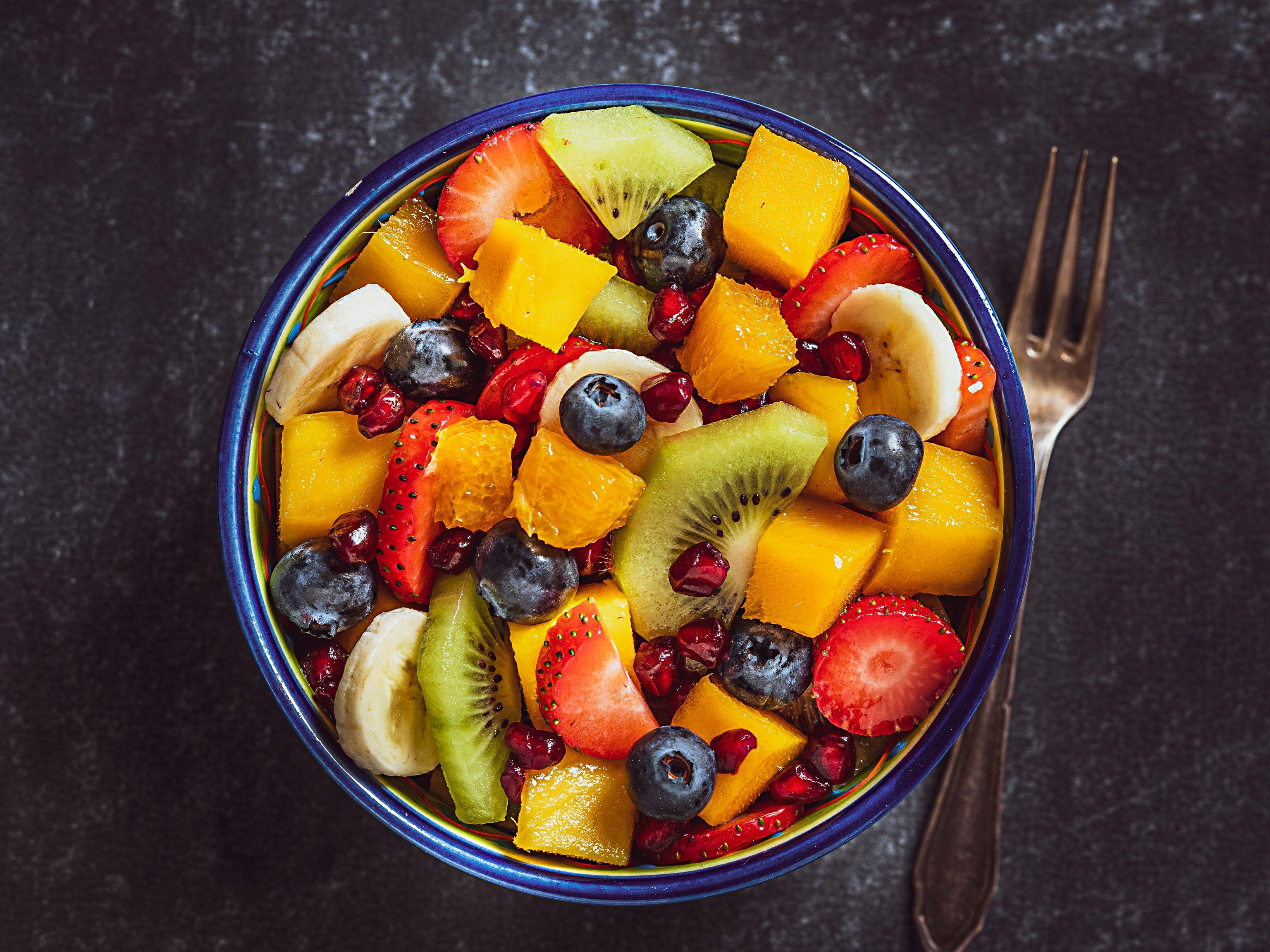 Salade de fruits base d'orange