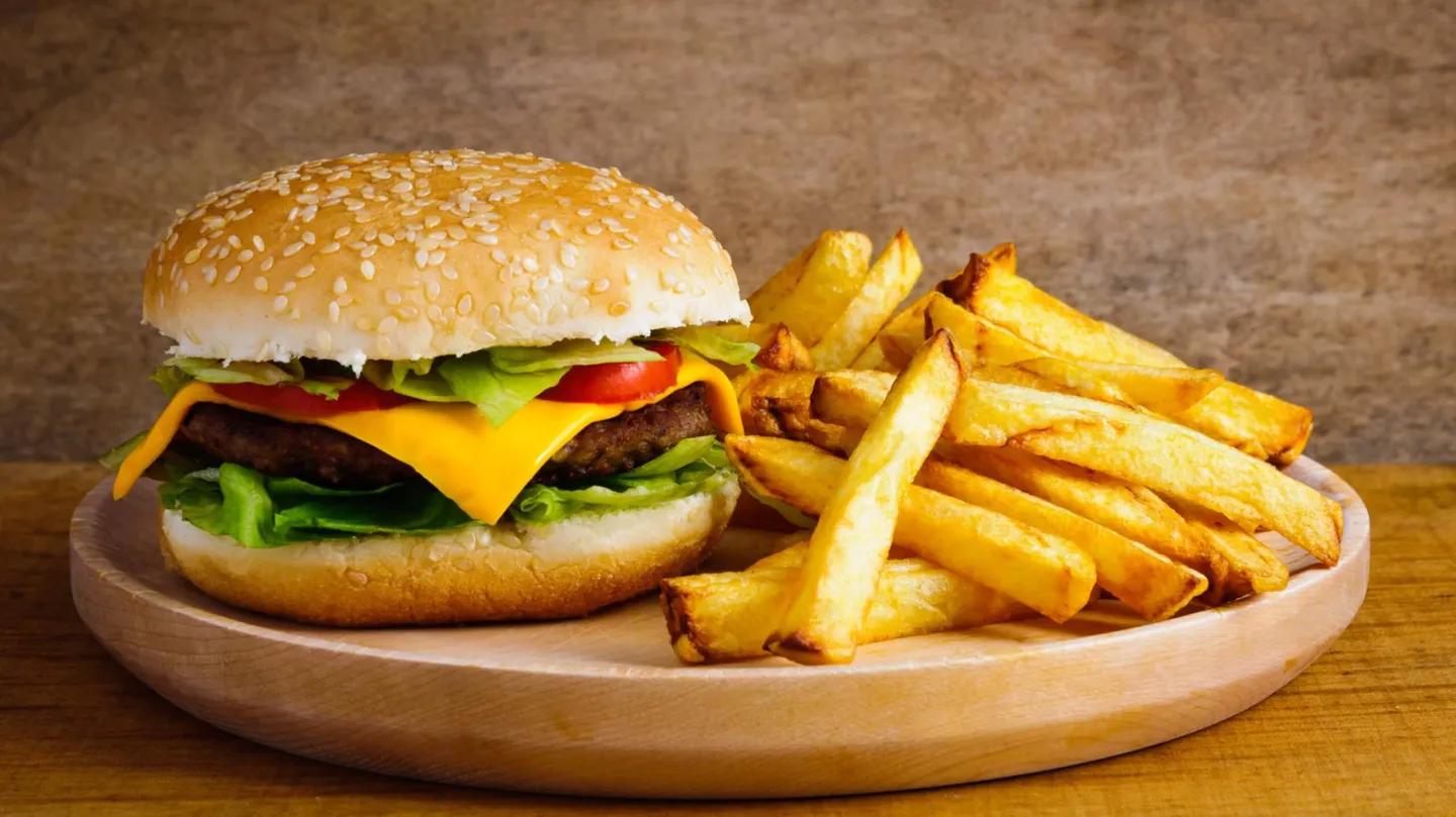 Cheese Burger + Frite