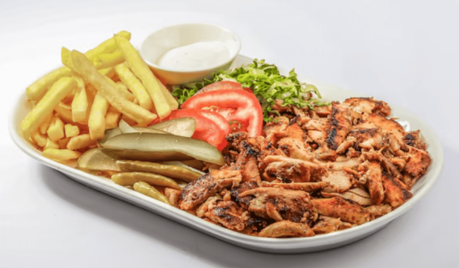 Plat Chawarma + Frites