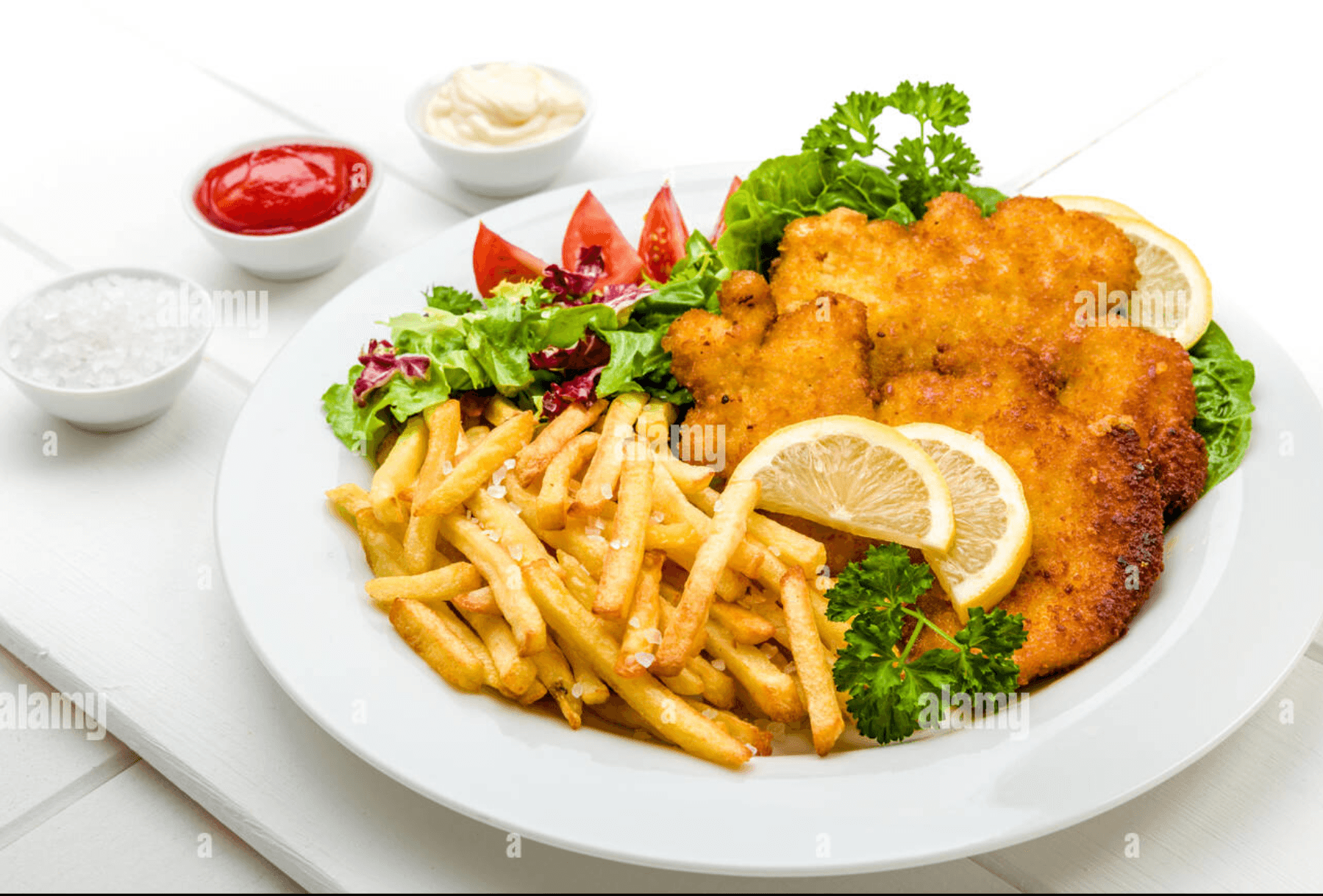 Plat Escalope + Frites