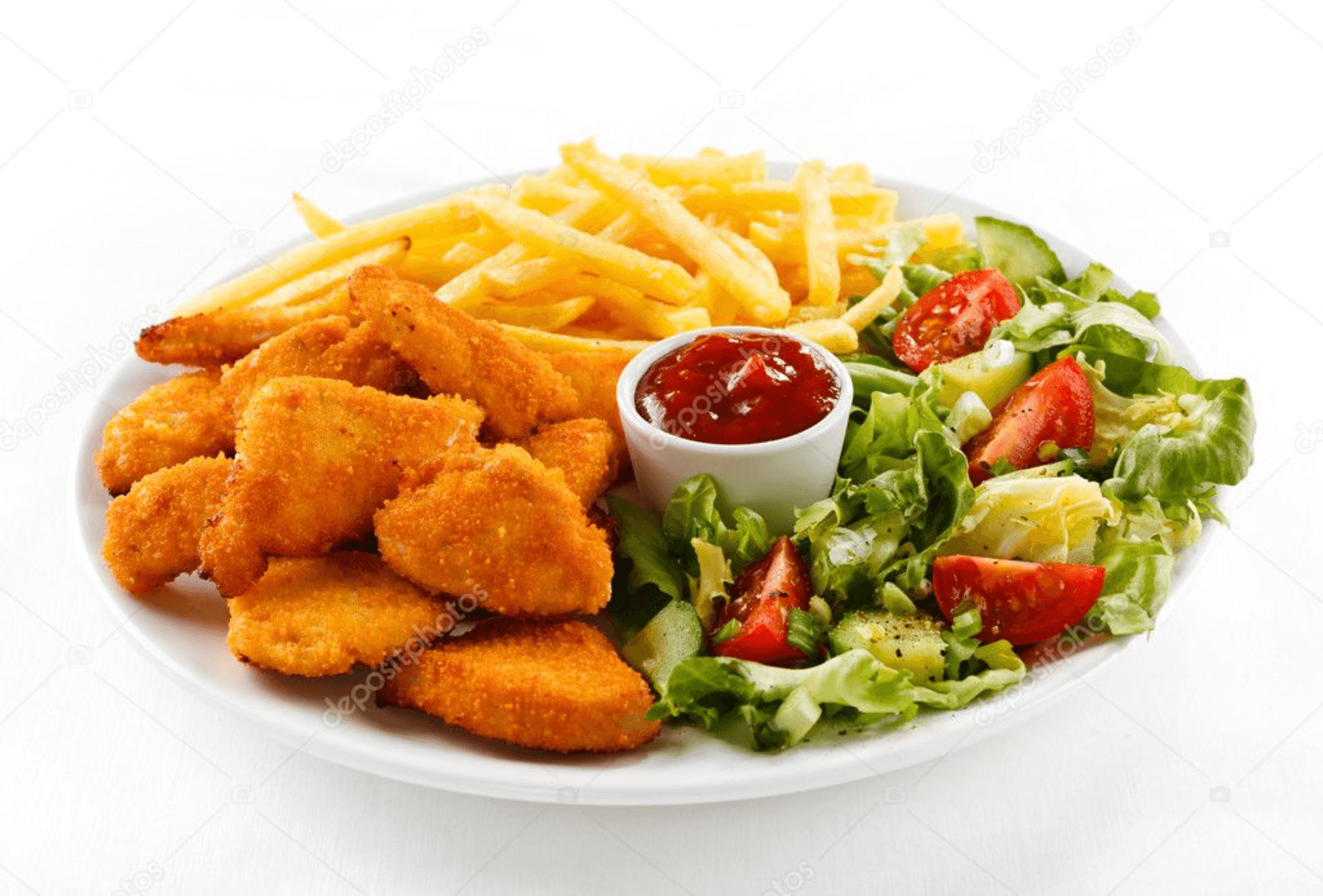 Plat Nugget + Frites