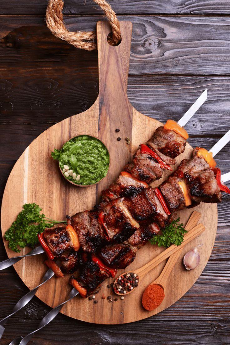 Brochette De Coeur De Poulet