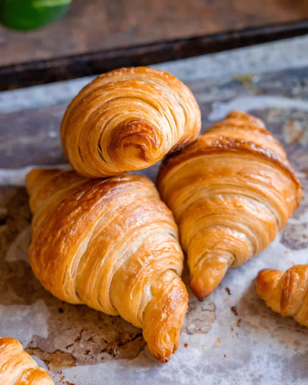 Croissant au beurre