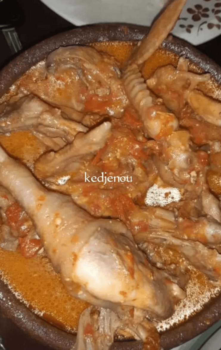 Kédjenou Attiéké ou Riz