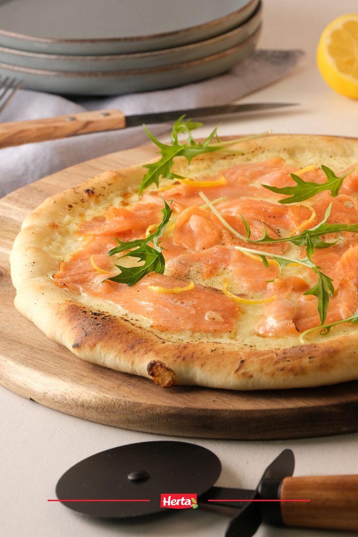 Pizza Saumon