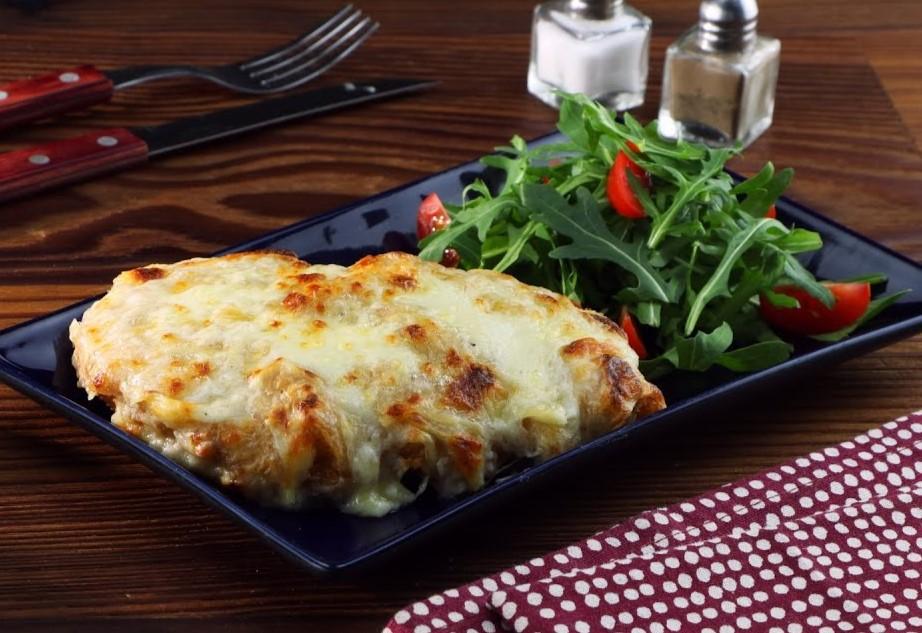 Escalope De Poulet Gratinée