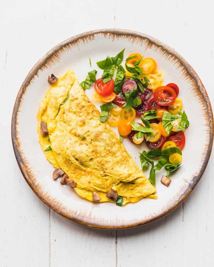 Omelette À Composer Et Sa Salade