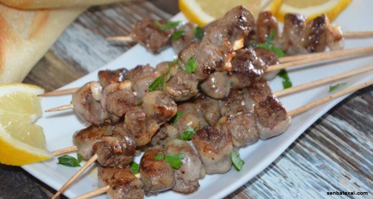 Brochettes Foie