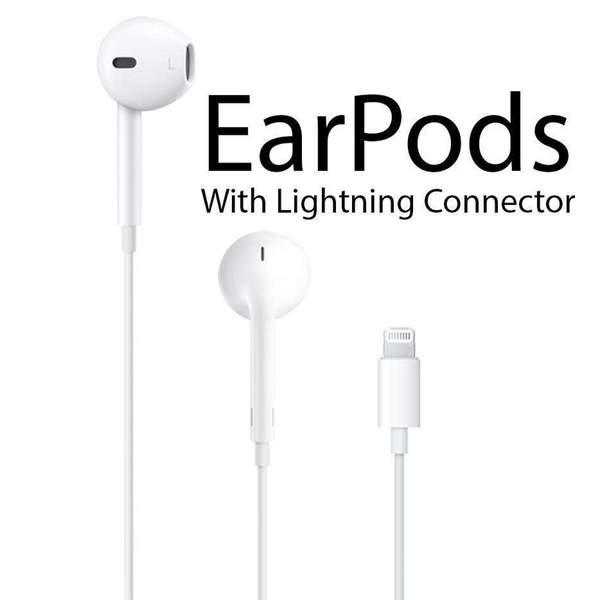 Iphone EarPods avec connecteur Lightning mains libres - Audio haute qualité