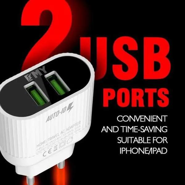 V8 Emy 12 W Chargeur + cable Ultra Rapide (ORIGINAL)