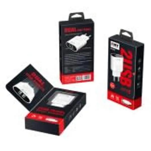 TYPE-C 12W EMY Dual A202 Fast Charger (2 ports USB) + Cable (ORIGINAL)