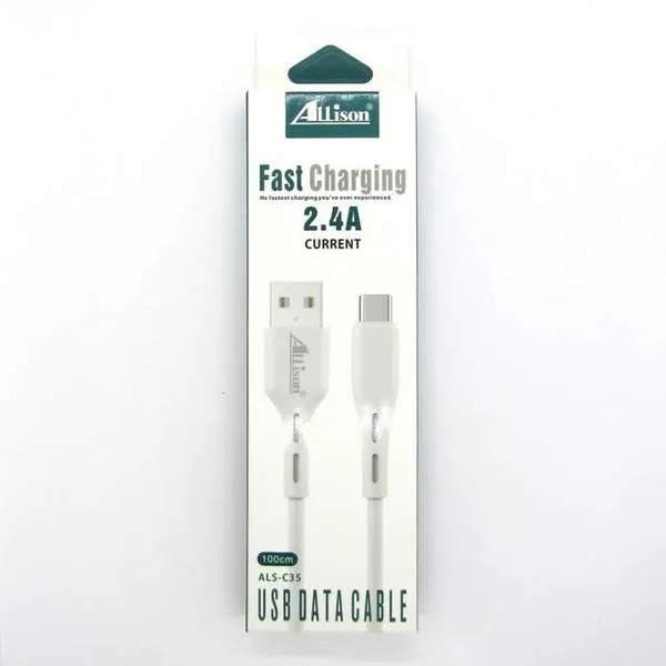 iPhone Allison Câble de données ALS-C35 -blanc-