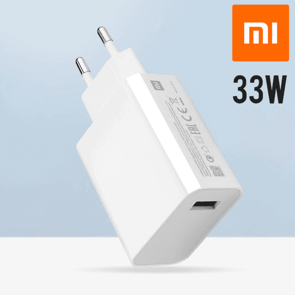 XIAOMI Mi 33W chargeur rapide Turbo Original PORT USB + cable Type-C