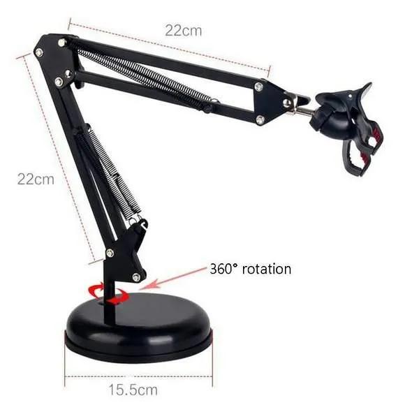 Support pliable Pour téléphone & Tablette Supports de téléphone Pour bureau