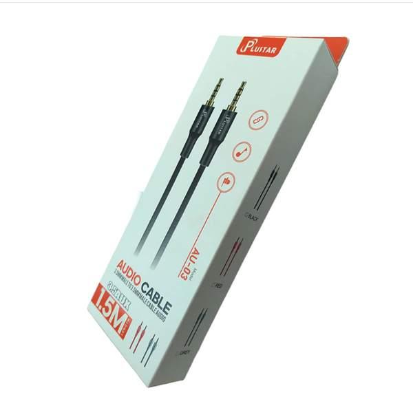 Cable Aux 4 pole 3.5 mm male-male 150cm plustar