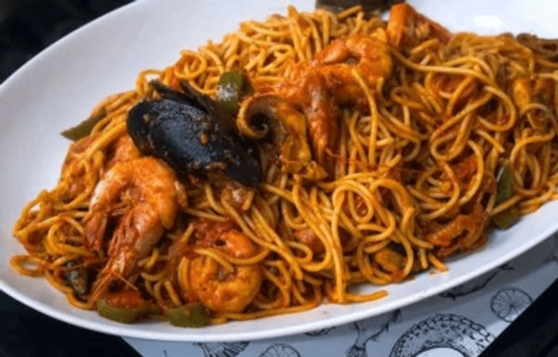 Spagetti Fruits De Mer (2p)