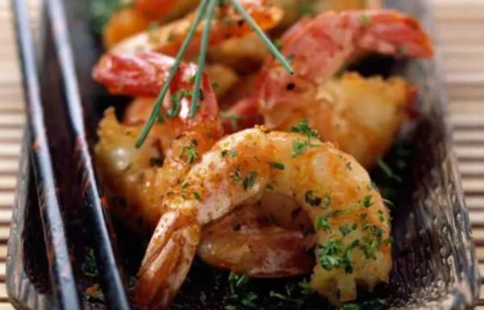 Crevettes Sautées