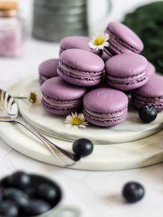 Macaron Myrtille