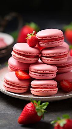 Macaron Fraise