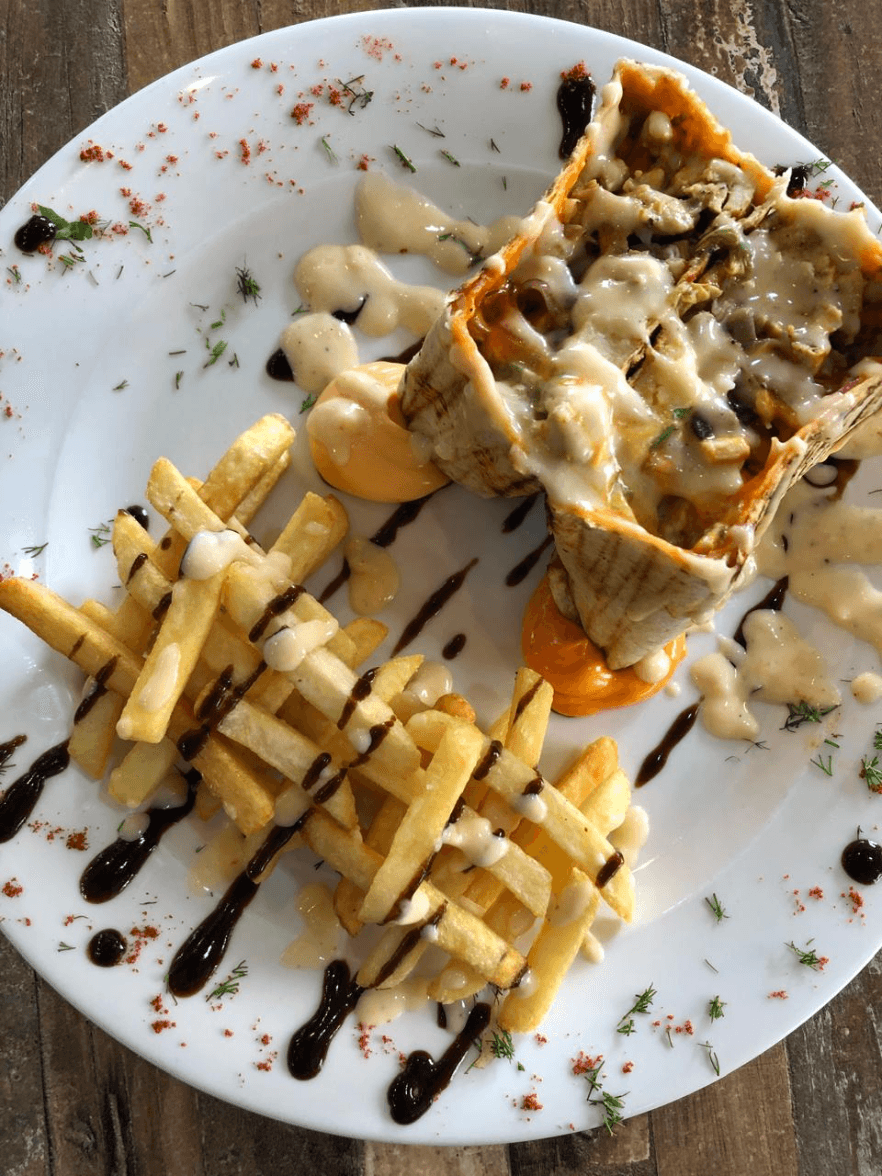 Tacos Escalope Pané