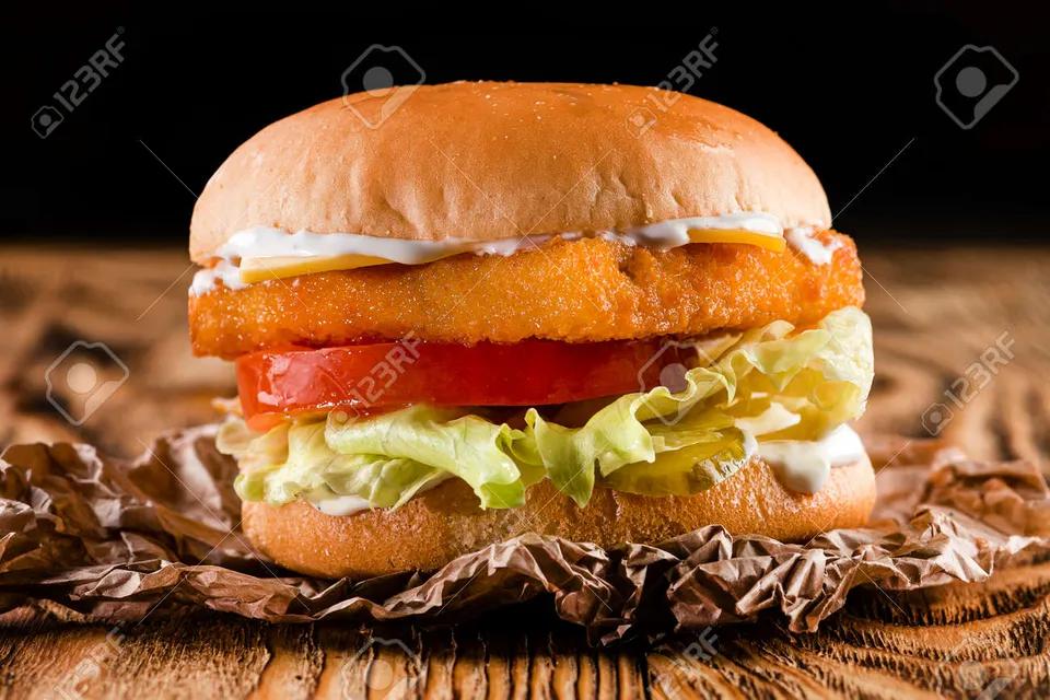 Burger double poulet