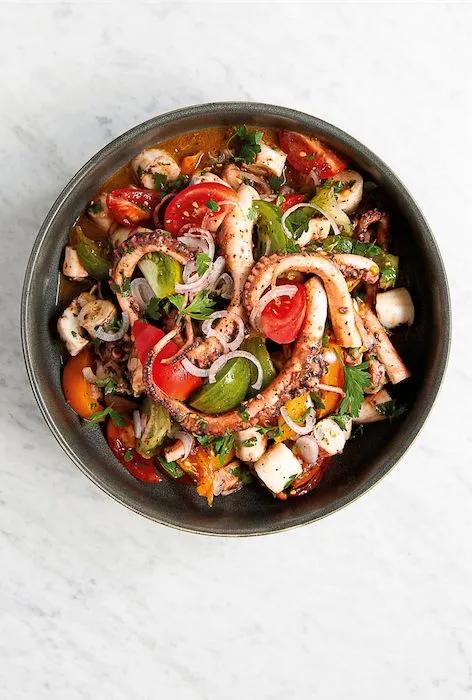 Salade de poulpe