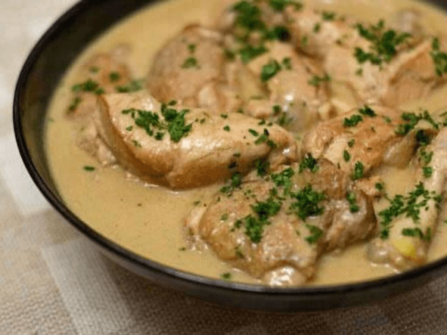 Plat Emincé de Poulet