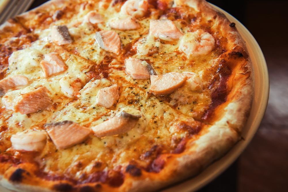 Pizza Saumon