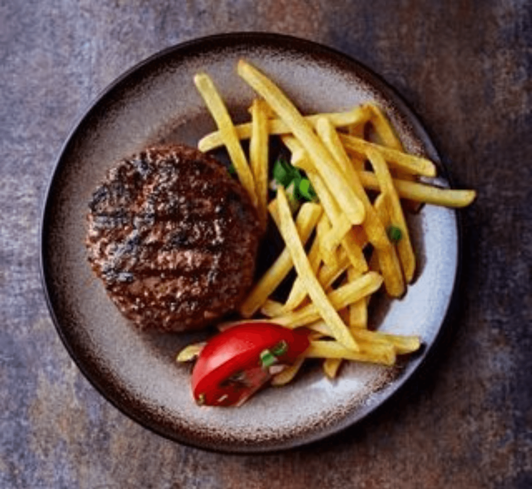 Assiette Double Burger