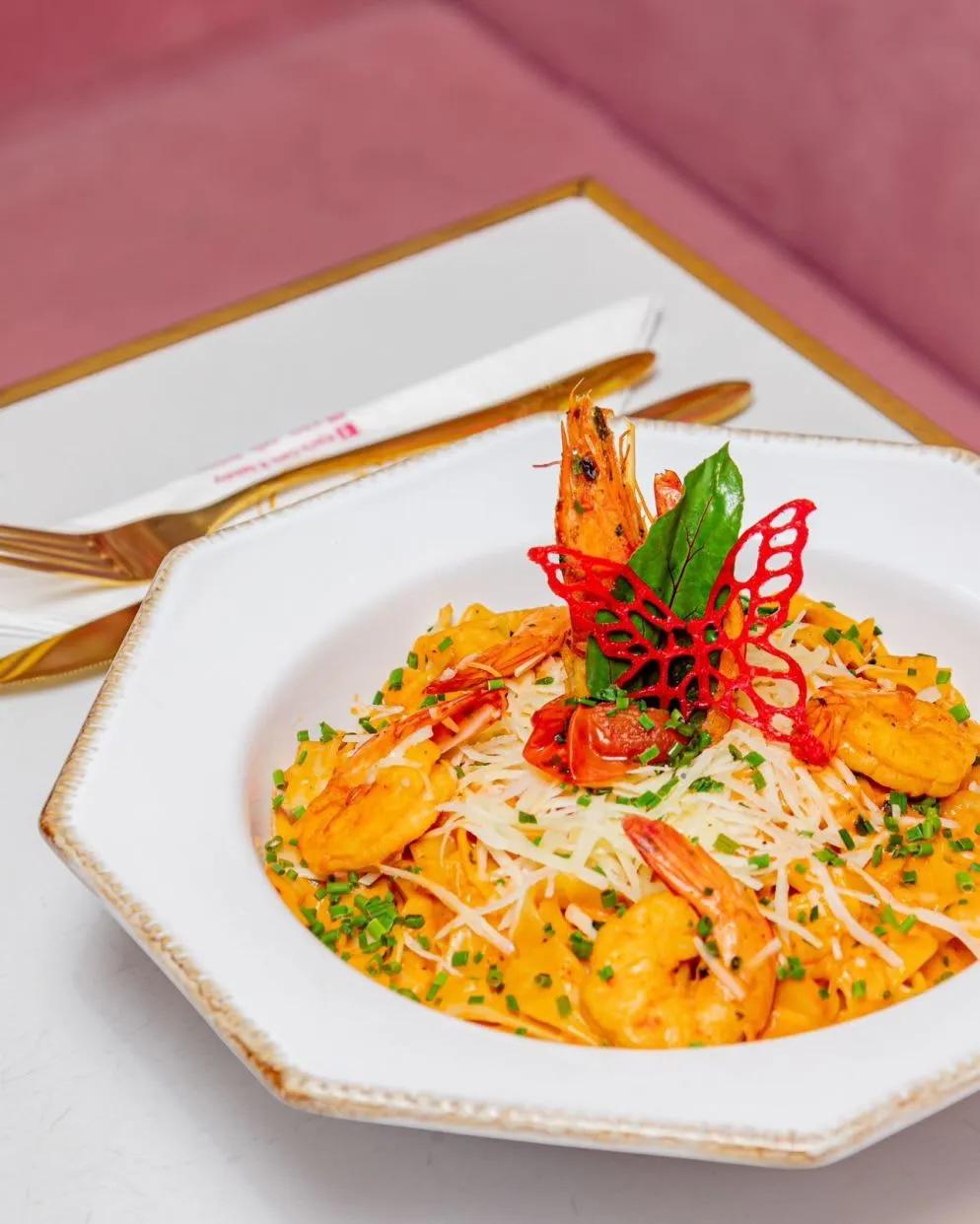 Shrimp Rose Pasta