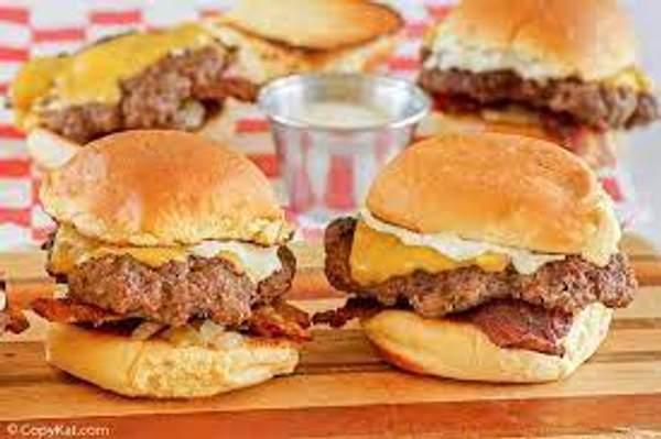 Four Mini Burgers